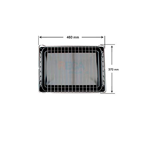 Recamania Pack Parrilla y Bandeja Horno Teka 370x460mm