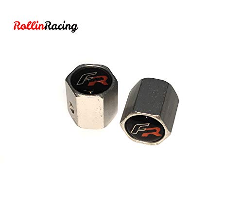 ROLLIN Tapones Valvula Coche antirrobo Compatible con Seat FR Todos los Modelos