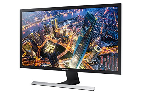 Samsung U28E570 - Monitor de 28"(4K, 1 ms, 75 Hz, FreeSync, Flicker-Free, LED, 16:9, 1000:1, 370 cd/m², 170°, 2x HDMI, DisplayPort, Soporte VESA) Negro Metálico / Plata