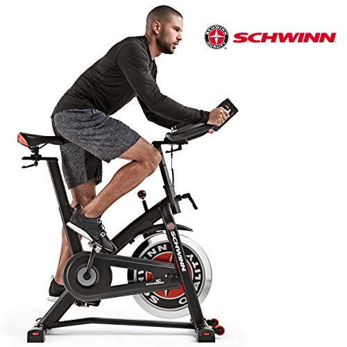 Schwinn Fitness Bike Speed Bike IC7, Marco de Acero Recubierto, 18 kg PWD Volante de inercia, Pecho Correa Receptor