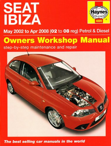 Seat Ibiza Petrol and Diesel: 02 to 08 (Haynes Service and Repair Manuals)
