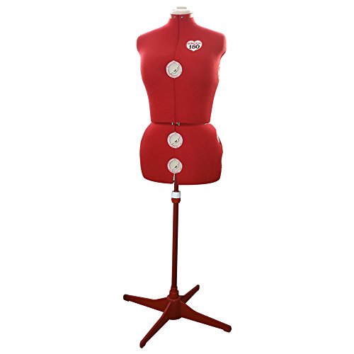 Singer DF150 - Maniquí de costura adjustable mediano, Tallas 36-44 Singer DF150 - Maniquí de costura adjustable mediano, Tallas 36-44