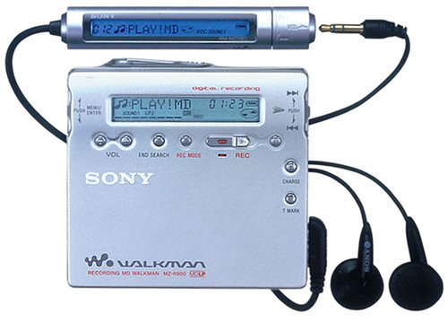 Sony MZ-R900/S MiniDisc-Grabador portátil de Plata
