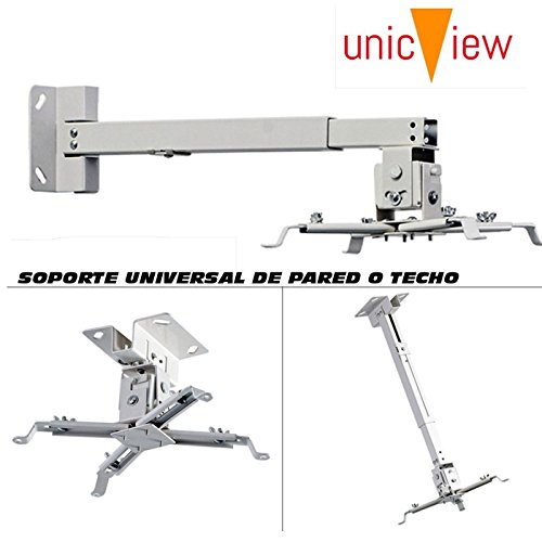 Soporte de Techo para proyector, Color Blanco Soporte de Techo para proyector, Color Blanco