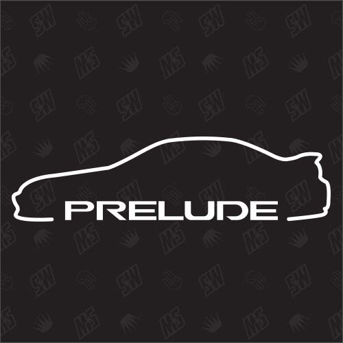 speedwerk-motorwear I Love My Prelude BB9 - Pegatina para Honda (año 97-02)