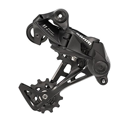 SRAM NX 1 x 11 Speed Long Cage – Desviador Trasero, Color Rojo