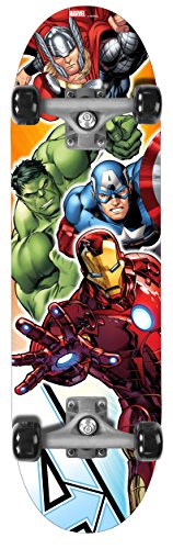 STAMP SAS- Avengers Skate Board 28" x 8", Multicolor, 28 x 8 (AV299310)