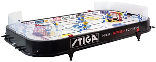 Stiga High Speed - Juego de Hockey de Mesa (90 x 50 x 8 cm), Color Negro
