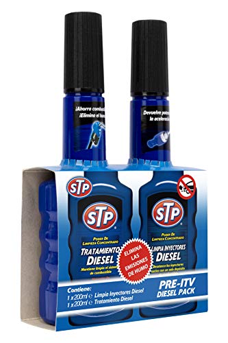 STP ZSTP04 Kit pre-ITV con Limpia Inyectores Coches Diésel, 200 ml STP ZSTP04 Kit pre-ITV con Limpia Inyectores Coches Diésel, 200 ml