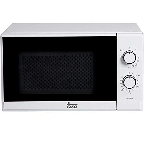 Teka MW 225 G Microondas con Grill, 700W/1000W, 1050 W, 20 litros, Otro, Blanco