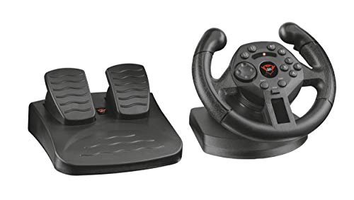 Trust GXT 570 - Volante Gaming de Competición con Respuesta de Vibración para Pc y Ps3, Negro Trust GXT 570 - Volante Gaming de Competición con Respuesta de Vibración para Pc y Ps3, Negro