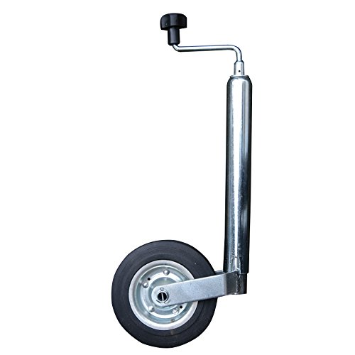 Unitec 10372 - Rueda Jockey para Remolque con manivela (48 mm) Unitec 10372 - Rueda Jockey para Remolque con manivela (48 mm)