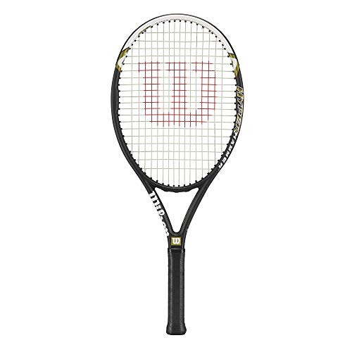 Wilson Raqueta de tenis, Hyper Hammer 5.3, Principiantes y jugadores intermedios, Negro/Blanco/Verde, Tamaño de empuñadura L3 Wilson Raqueta de tenis, Hyper Hammer 5.3, Principiantes y jugadores intermedios, Negro/Blanco/Verde, Tamaño de empuñadura L3