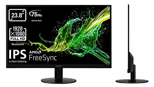 Acer SA240YAbi Pantalla para PC 60,5 cm (23.8") Full HD LED Plana Negro - Monitor (60,5 cm (23.8"), 1920 x 1080 Pixeles, Full HD, LED, 4 ms, Negro) Acer SA240YAbi Pantalla para PC 60,5 cm (23.8") Full HD LED Plana Negro - Monitor (60,5 cm (23.8"), 1920 x 1080 Pixeles, Full HD, LED, 4 ms, Negro)