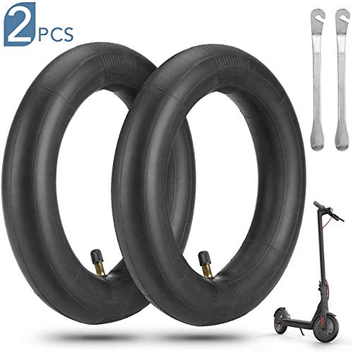 AGPTEK Cámara Aire Xiaomi M365, Neumático de Repuesto Engrosado con 2 x Palo de Neumático para Xiaomi M365 Patinete Eléctrico, 2 Piezas, 8 1/2 x2 AGPTEK Cámara Aire Xiaomi M365, Neumático de Repuesto Engrosado con 2 x Palo de Neumático para Xiaomi M365 Patinete Eléctrico, 2 Piezas, 8 1/2 x2