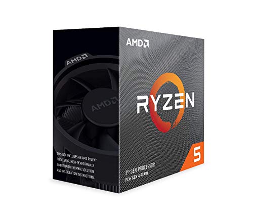 AMD Ryzen 5 3600 - Procesador con disipador de calor Wraith Stealth (35 MB, 6 núcleos, velocidad de 4.2 GHz, 65 W) AMD Ryzen 5 3600 - Procesador con disipador de calor Wraith Stealth (35 MB, 6 núcleos, velocidad de 4.2 GHz, 65 W)