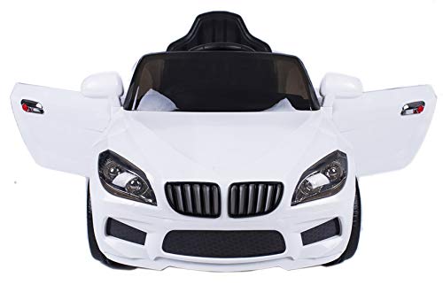 ATAA CARS Coche eléctrico niños con Mando y batería 12v Estilo X5 12v Coche eléctrico para niños Blanco ATAA CARS Coche eléctrico niños con Mando y batería 12v Estilo X5 12v Coche eléctrico para niños Blanco