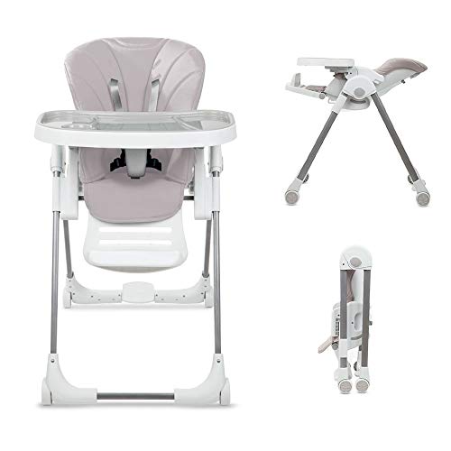 Babify Trona de bebé Evolutiva Comfort Plus. Reclinable, Ajustable con Plegado Compacto. Doble bandeja. Cojín ultrasoft Babify Trona de bebé Evolutiva Comfort Plus. Reclinable, Ajustable con Plegado Compacto. Doble bandeja. Cojín ultrasoft