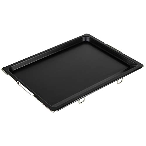 Bandeja para horno universal con asas de acero inoxidable ajustables 2cm Bandeja para horno universal con asas de acero inoxidable ajustables 2cm