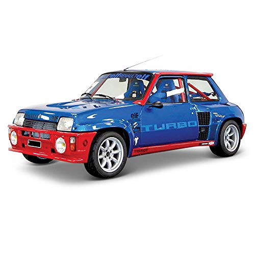 Bburago- Coche Metal Renault 5 Turbo, Color Rojo, Escala 1:24 (15621088BL)