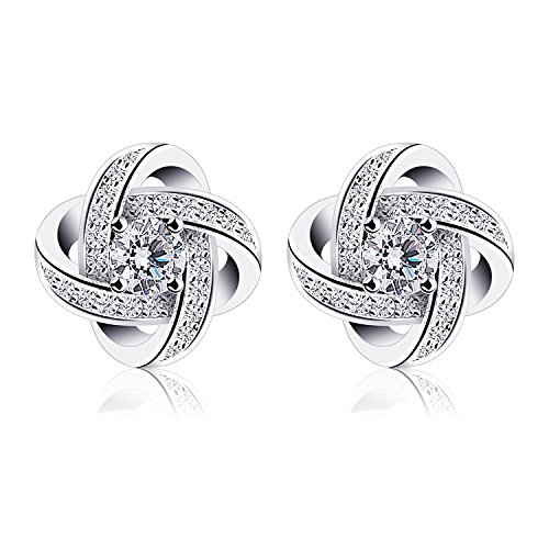 B.Catcher Pendientes Mujer Plata de Ley 925 ''Eres la luz de mis ojos'' con Para Regalo San Valentín Originales B.Catcher Pendientes Mujer Plata de Ley 925 ''Eres la luz de mis ojos'' con Para Regalo San Valentín Originales