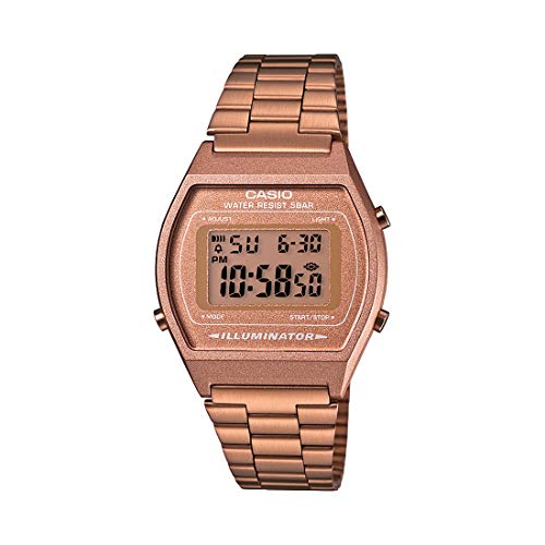 Casio Collection B640WC-5AEF, Reloj Digital Unisex, Acero Inoxidable, Marrón Casio Collection B640WC-5AEF, Reloj Digital Unisex, Acero Inoxidable, Marrón