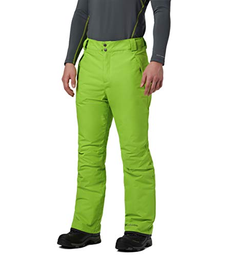 Columbia Ride On Pantalones, Hombre, Verde (Nuclear), Talla: L/R