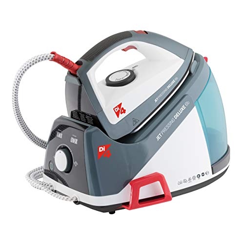 Di4 Jet Pressing Deluxe 6B Centro de Planchado, 2350 W, Cerámica, Blanco/Gris/Verde Di4 Jet Pressing Deluxe 6B Centro de Planchado, 2350 W, Cerámica, Blanco/Gris/Verde
