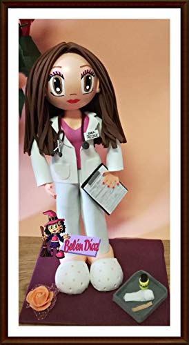 Fofucha doctora personalizada muñeca hecha a mano