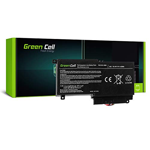 Green Cell® PA5107U-1BRS Batería para Toshiba Satellite L50-A L50D-A L50t-A P50-A P50t-A P50-B S50-A S50D-A S50t-A Ordenador (2800mAh 14.4V Negro)
