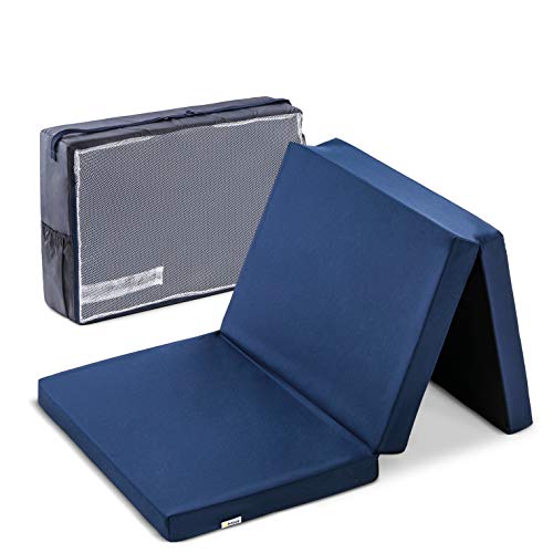 Hauck Sleeper 60 x 120 cm, colchón de espuma 6cm de grossor, para cunas de viaje, plegable en 3 partes, incluida bolsa de transporte, Navy (azul) Hauck Sleeper 60 x 120 cm, colchón de espuma 6cm de grossor, para cunas de viaje, plegable en 3 partes, incluida bolsa de transporte, Navy (azul)
