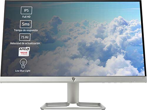 HP 22f - Monitor de 22" (FHD, 1920 x 1080 pixeles, Tiempo de Respuesta de 5 ms, 1 x HDMI, 1 x VGA, 16:9), Negro y blanco HP 22f - Monitor de 22" (FHD, 1920 x 1080 pixeles, Tiempo de Respuesta de 5 ms, 1 x HDMI, 1 x VGA, 16:9), Negro y blanco