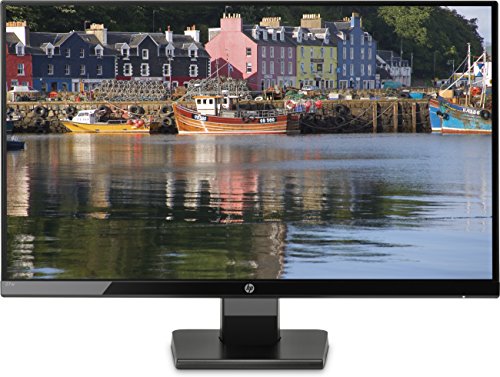 HP 27w - Monitor de 27" (Full HD, 1920 x 1080 pixeles, Plug and Play, IPS, HDMI, VGA, 1000:1, 16:9), Color Negro HP 27w - Monitor de 27" (Full HD, 1920 x 1080 pixeles, Plug and Play, IPS, HDMI, VGA, 1000:1, 16:9), Color Negro