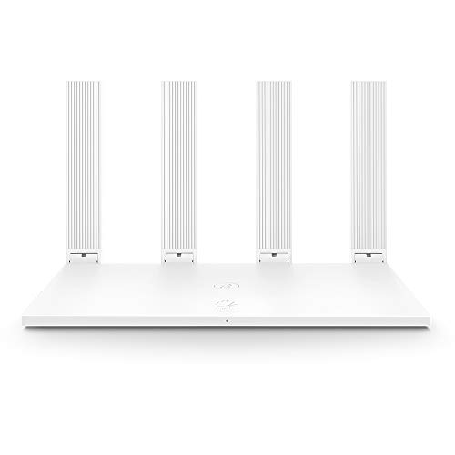 HUAWEI Wi-Fi WS5200 AC1200 - Router inalámbrico Gigabit, Dual-Band, 4 Puertos Ethernet, Router WiFi Inteligente de Largo Alcance, MU-MIMO, procesador de 28nm, fácil de configurar, Blanco