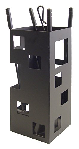 Imex El Zorro 10004 Juego para chimenea, cuadrado (50 x 20 x 20 cm) útiles color negro Imex El Zorro 10004 Juego para chimenea, cuadrado (50 x 20 x 20 cm) útiles color negro