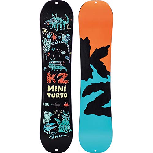 K2 11D0028.1.1.100 Mini Turbo - Tabla de Snowboard para niño