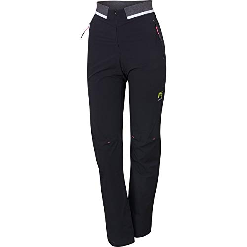 Karpos TRE Cime - Pantalones de montaña para mujer (tejido Softshell), color negro, tamaño 40