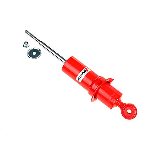 Koni Raid D23/NP300 - Amortiguador para  Navara (tamaño individual, matrimonial y doble, 4 x 2 x 4 x 4 (parte delantera) (90 – 5476), color rojo