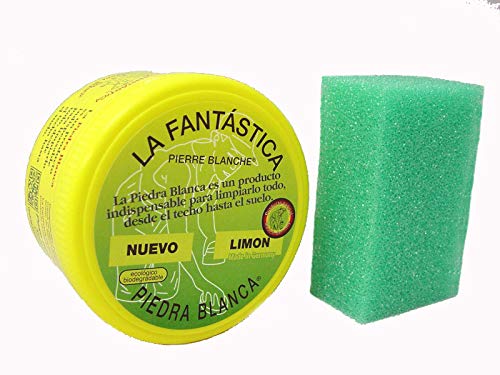 LA FANTASTICA PIEDRA BLANCA (ARCILLA CON REGALO DE ESPONJA) BOTE 600 GRAMOS LA FANTASTICA PIEDRA BLANCA (ARCILLA CON REGALO DE ESPONJA) BOTE 600 GRAMOS