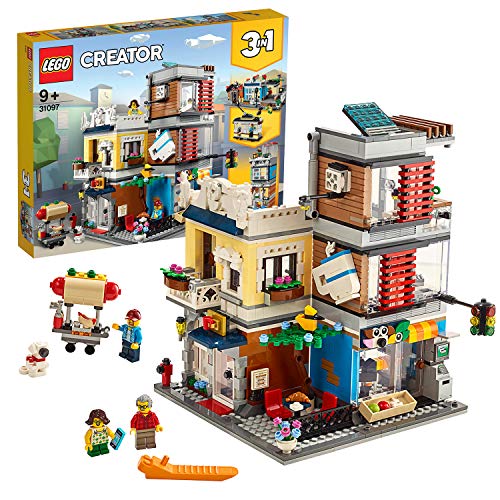 LEGO Creator - Tienda de Mascotas y Cafetería Nuevo set de construcción de Edificios de Juguete (31097) LEGO Creator - Tienda de Mascotas y Cafetería Nuevo set de construcción de Edificios de Juguete (31097)