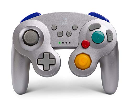 Mando Inalámbrico Gamecube, Color Gris (Nintendo Switch)