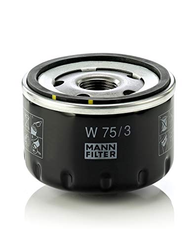 Mann Filter W 75/3 Filtro de Aceite, para automóviles y vehículos de Utilidad