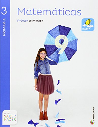 Matemáticas 3 Primaria, Saber Hacer, pack de 4 libros - 9788468012865