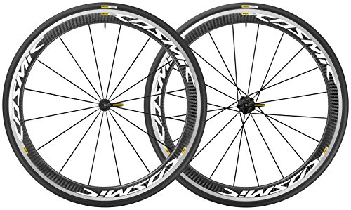 MAVIC Juego de Ruedas Cosmic Pro Carbon 17 Shimano 25 Blanco/Negro 2019 MAVIC Juego de Ruedas Cosmic Pro Carbon 17 Shimano 25 Blanco/Negro 2019