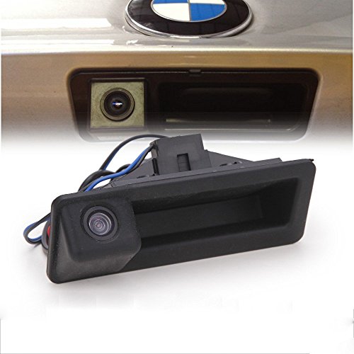 MAYA HD Cámara Trasera Marcha Atrás 480TVL 170°PAL Impermeable para Coche Auto DC12V para BMW E60 E61 E70 E71 E72 E82 E88 E84 E90 E91 E92 E93 X1 X5 MAYA HD Cámara Trasera Marcha Atrás 480TVL 170°PAL Impermeable para Coche Auto DC12V para BMW E60 E61 E70 E71 E72 E82 E88 E84 E90 E91 E92 E93 X1 X5
