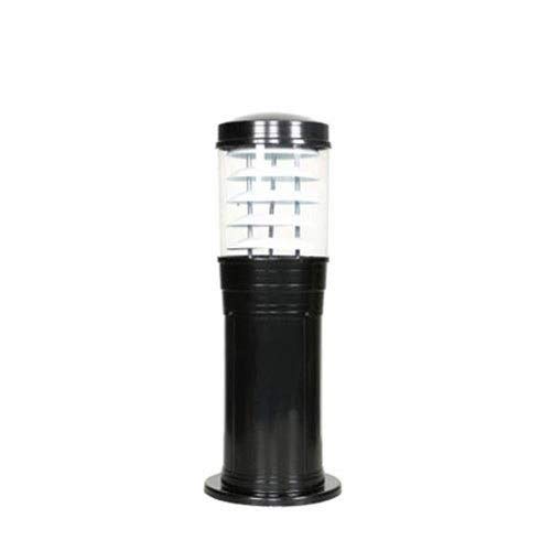 Memnk Poste negro Moderno Minimalista Iluminación exterior Césped Lámpara de mesa Alta transmisión de luz Acrílico Jardín Senderos Decoración Porche Pilar Luces E27 Piscina comunitaria Accesorio de pa