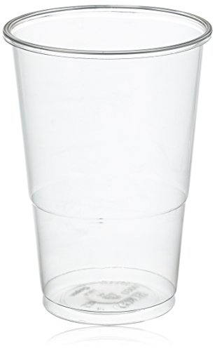 Mical Vaso Transparente plástico 330cc, 100 Unidades