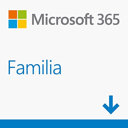 Microsoft 365 Familia| Para 6 PCs/MACs/6 tabletas incluyendo iPad/Android/Windows, además de 6 teléfonos Microsoft 365 Familia| Para 6 PCs/MACs/6 tabletas incluyendo iPad/Android/Windows, además de 6 teléfonos