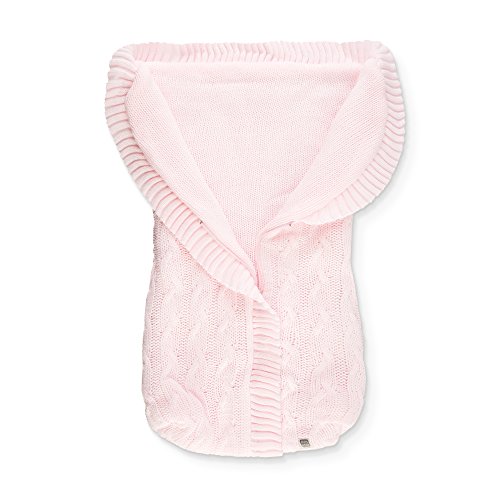 Minutus Saco Capazo Universal de punto con Trenzas Dralon 75 Cm Rosa Minutus Saco Capazo Universal de punto con Trenzas Dralon 75 Cm Rosa
