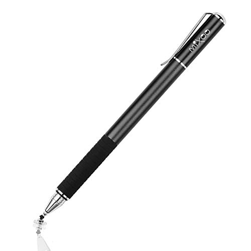 Mixoo Precisión Lápiz Stylus 2 in 1 Lapiz Táctil Capacitivo Universal con Puntas de 2 Discos y 1 Puntas de Fibra para Pantalla Táctil Apple Ipads, iPad Mini, Teléfonos móviles, Smartphones y Tabletas Mixoo Precisión Lápiz Stylus 2 in 1 Lapiz Táctil Capacitivo Universal con Puntas de 2 Discos y 1 Puntas de Fibra para Pantalla Táctil Apple Ipads, iPad Mini, Teléfonos móviles, Smartphones y Tabletas